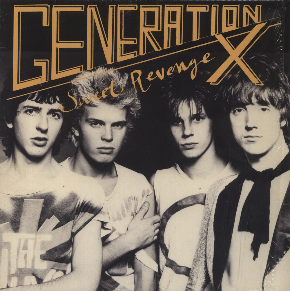 Generation X Sweet Revenge Spanish vinyl LP album (LP record) MR363