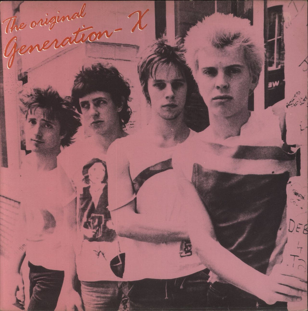 Generation X The Original Generation X UK vinyl LP album (LP record) JOCKLP9