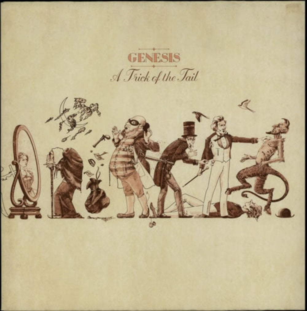 Genesis A Trick Of The Tail Dutch vinyl LP album (LP record) 6369974