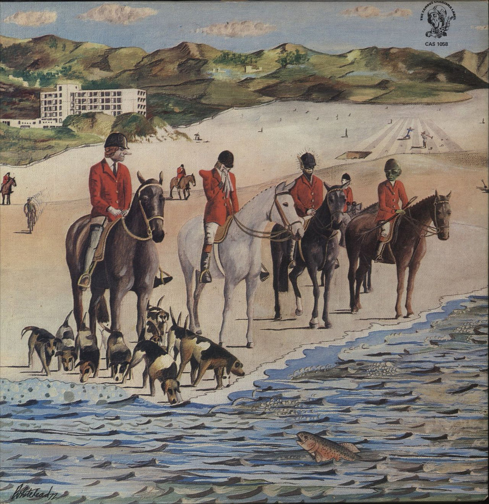 Genesis Foxtrot - 2nd UK vinyl LP album (LP record)