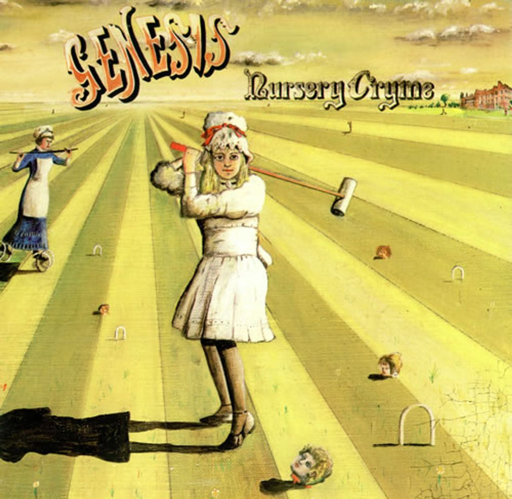 Genesis Nursery Cryme German vinyl LP album (LP record) 6369916