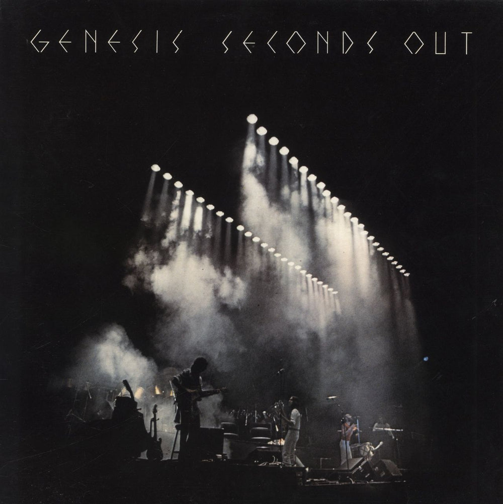 Genesis Seconds Out + Inners - EX UK 2-LP vinyl record set (Double LP Album) GE2001