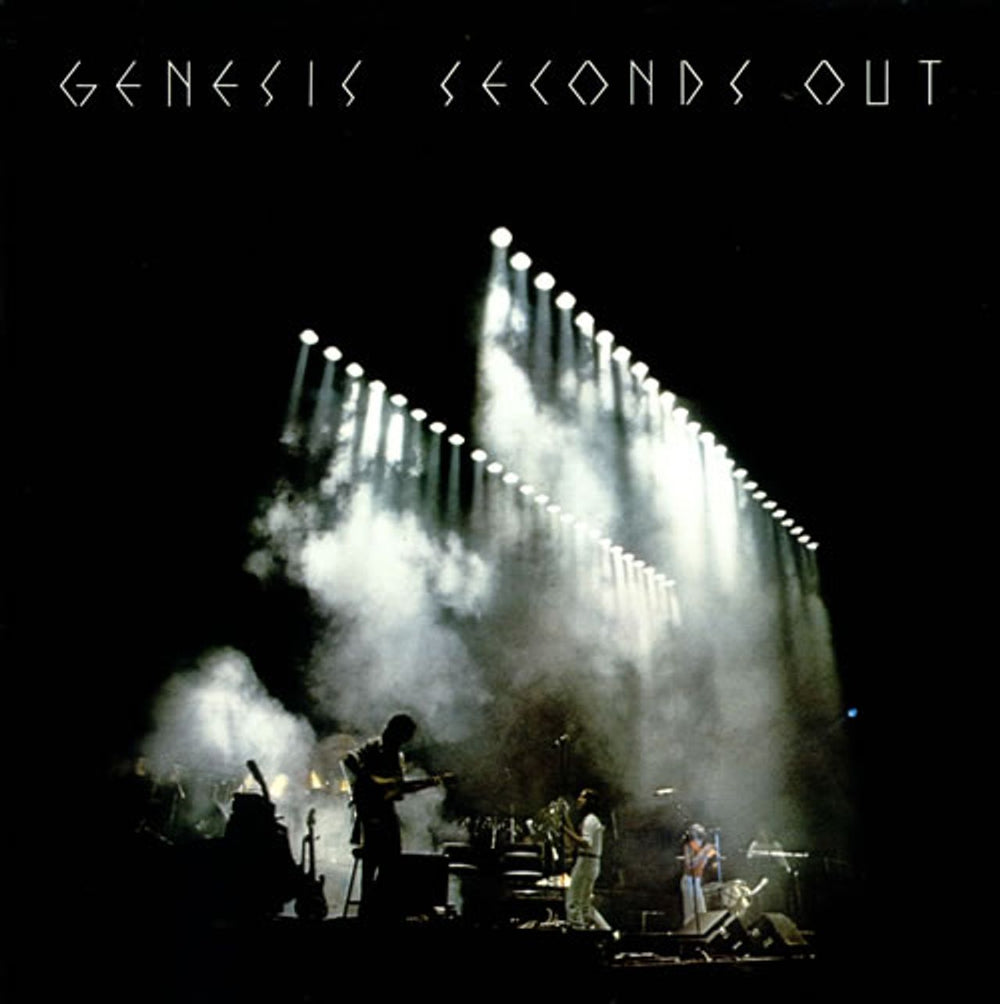 Genesis Seconds Out + Inners UK 2-LP vinyl record set (Double LP Album) GE2001