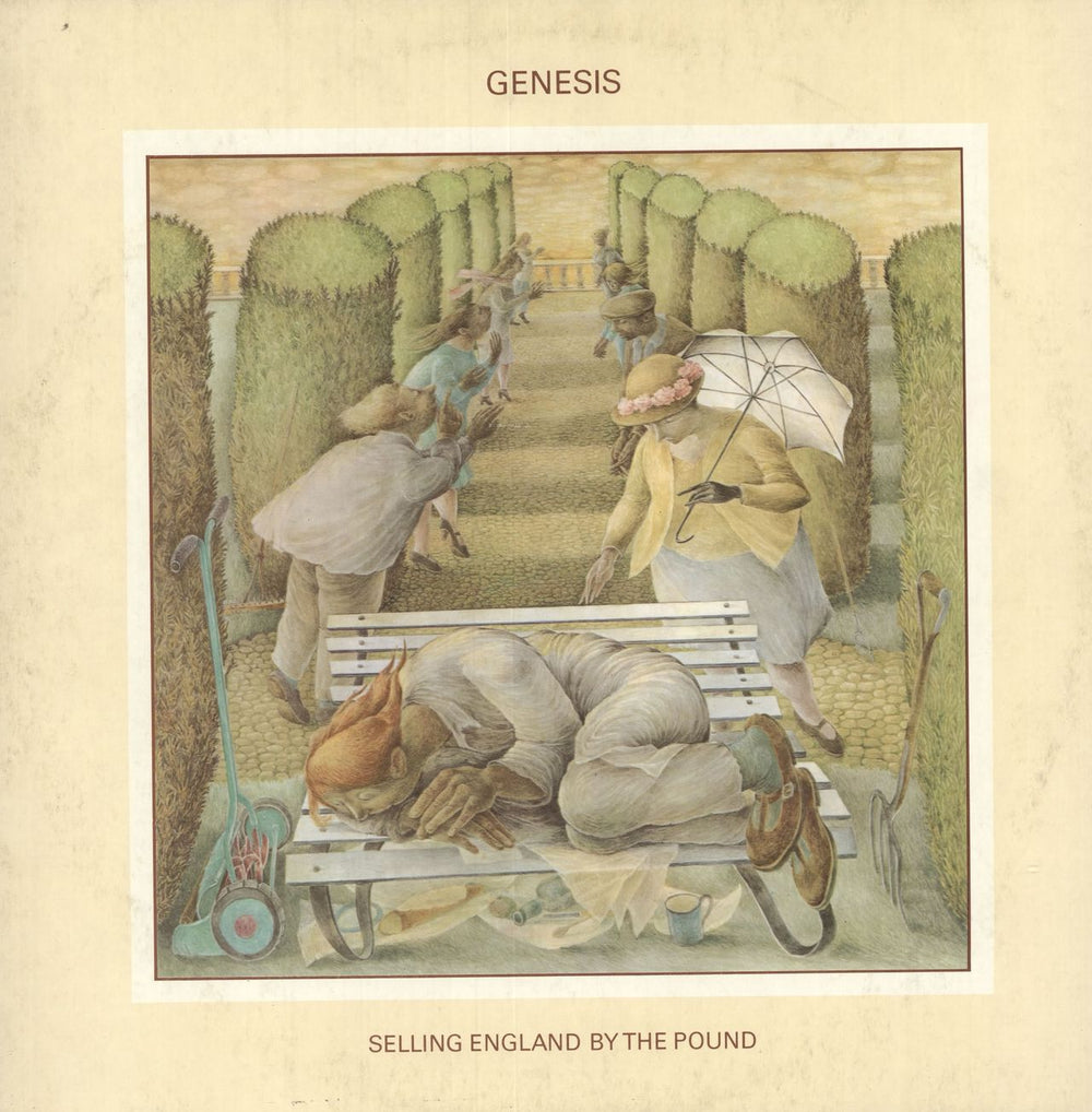 Genesis Selling England By The Pound Dutch vinyl LP album (LP record) CAS1074