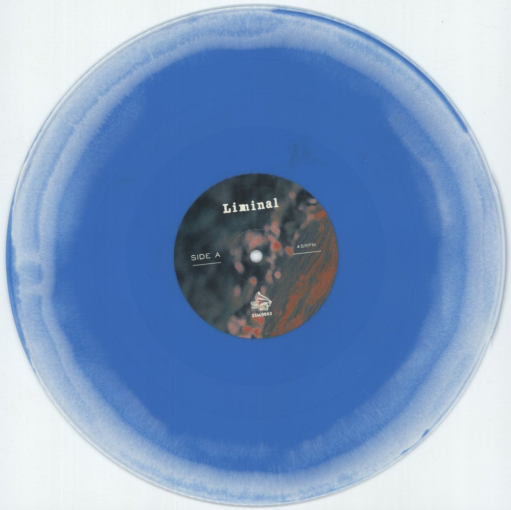 GENN  Liminal - Blue & White Vinyl - Autographed UK 12" vinyl single (12 inch record / Maxi-single) -GS12LI880830