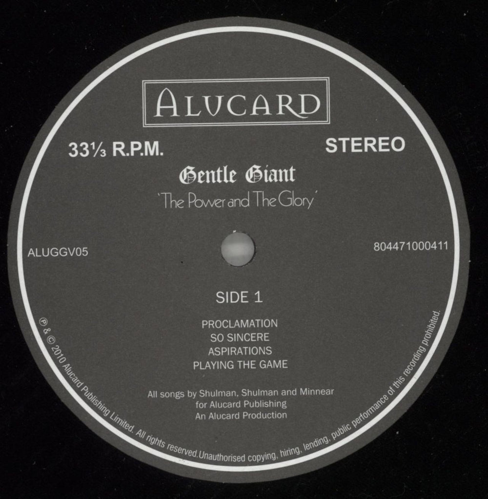 Gentle Giant The Power And The Glory + 7" US vinyl LP album (LP record) GTLLPTH868804