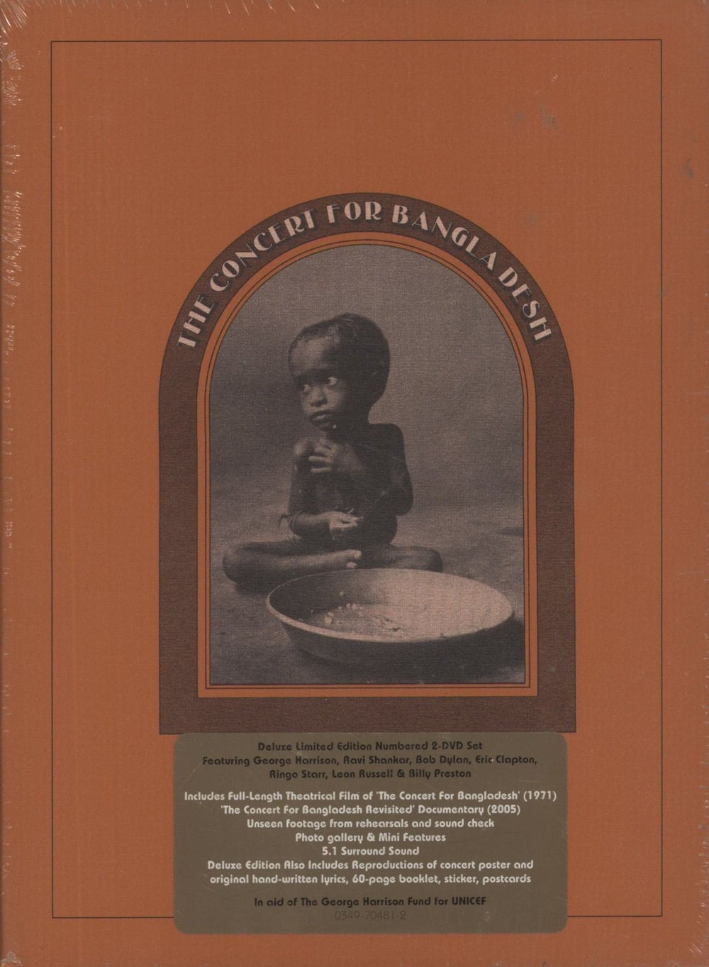 George Harrison Concert For Bangladesh UK DVD 0349704812