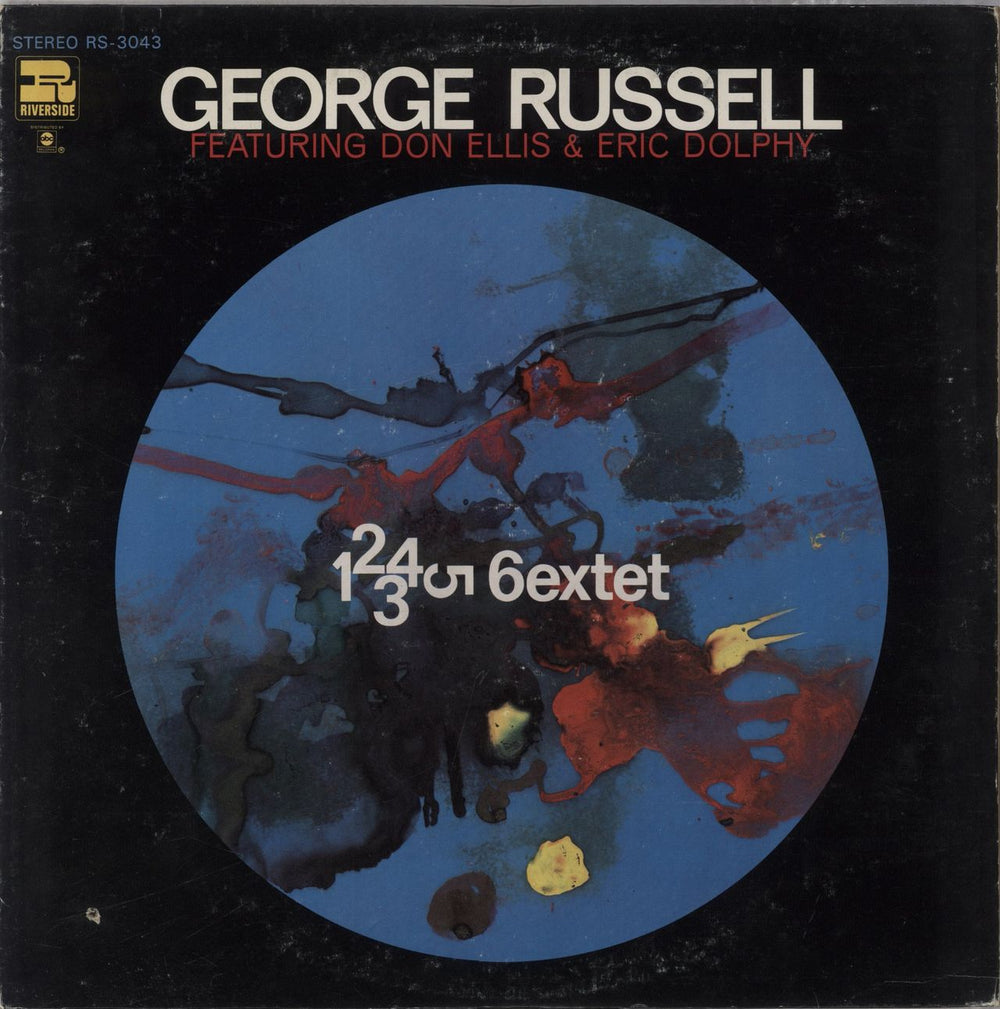 George Russell 1 2 3 4 5 6extet US vinyl LP album (LP record) RS-3043