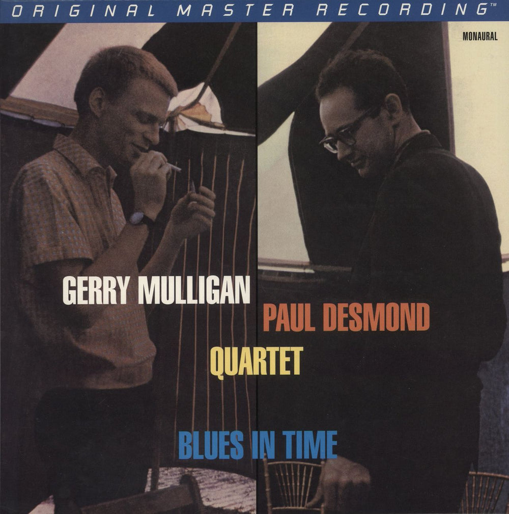 Gerry Mulligan Blues In Time - 200gm US vinyl LP album (LP record) MFSL1-241