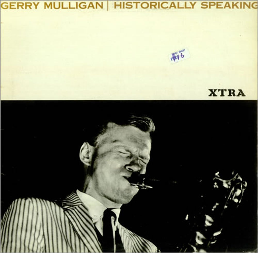 Gerry Mulligan Historically Speaking UK vinyl LP album (LP record) 5009