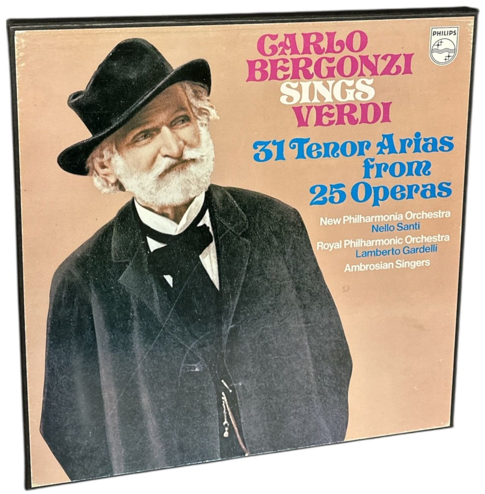 Giuseppe Verdi Carlo Bergonzi Chante Verdi - 31 Airs pour ténor Dutch Vinyl Box Set 6747193