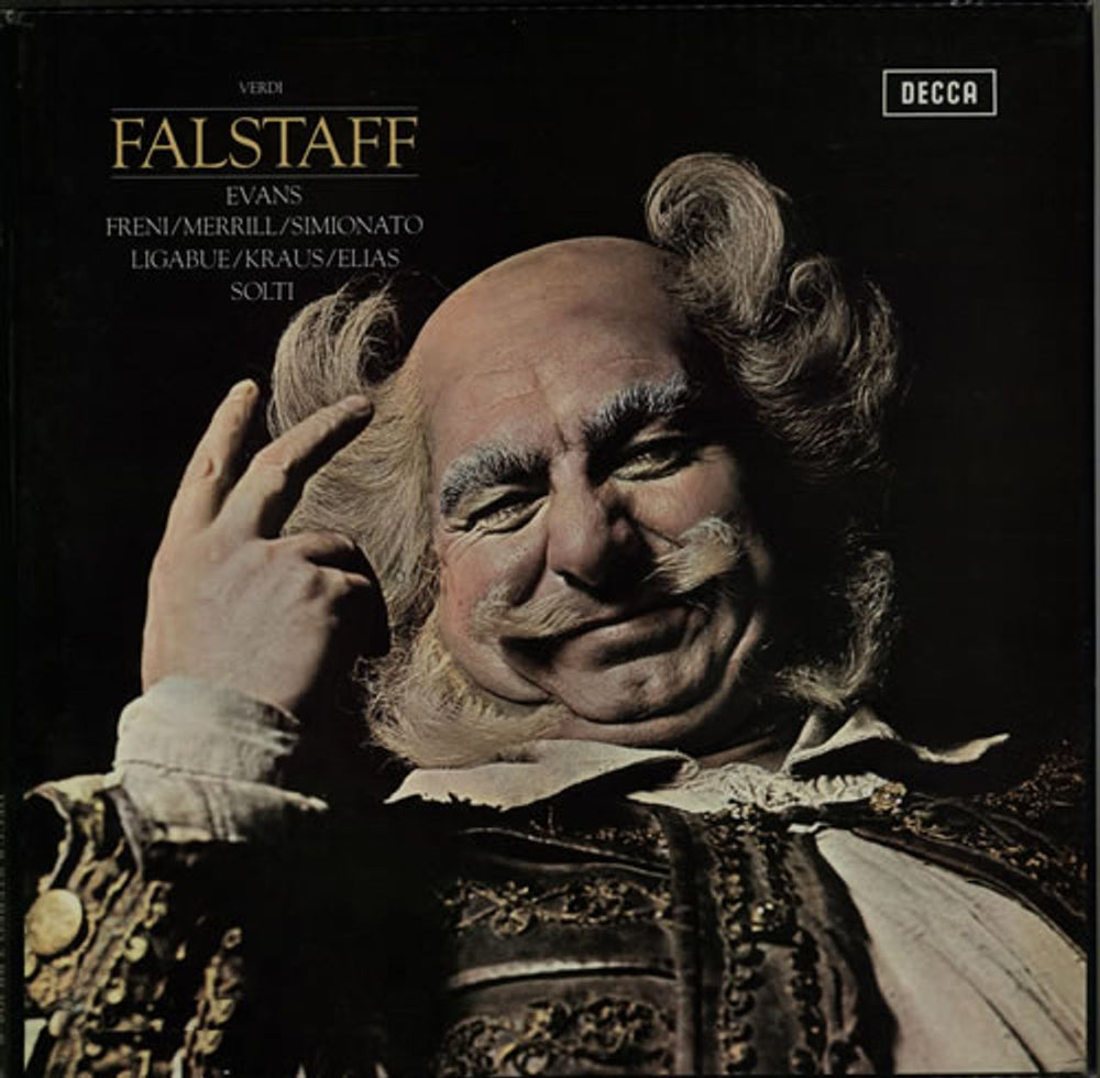 Giuseppe Verdi Falstaff UK Vinyl Box Set 2BB104-6