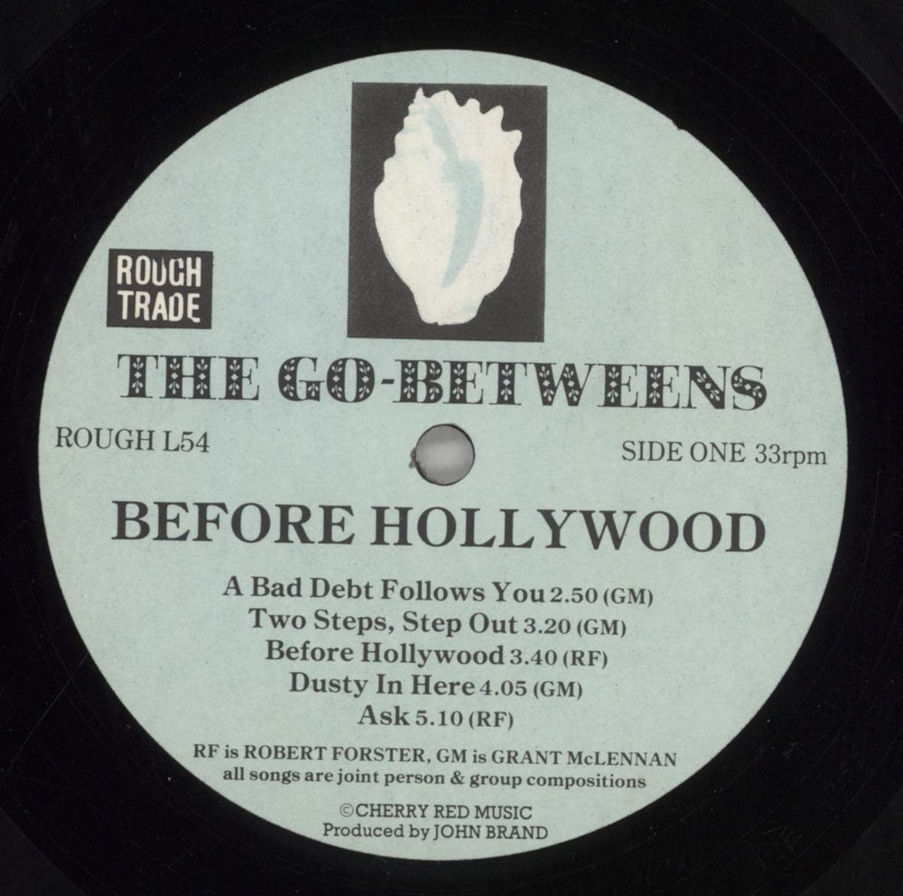 Go-Betweens Before Hollywood UK vinyl LP album (LP record) TGBLPBE858965