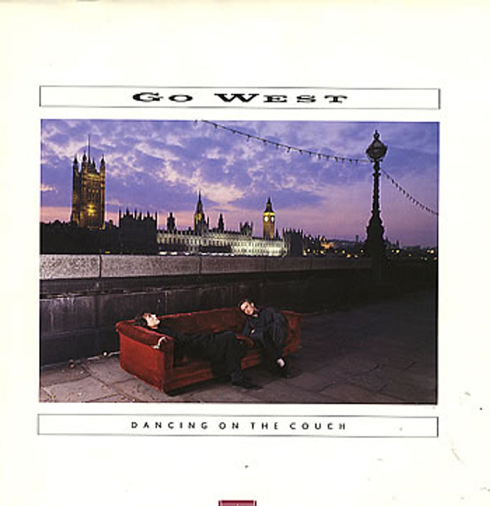 Go West Dancing On The Couch UK vinyl LP album (LP record) CDL1550