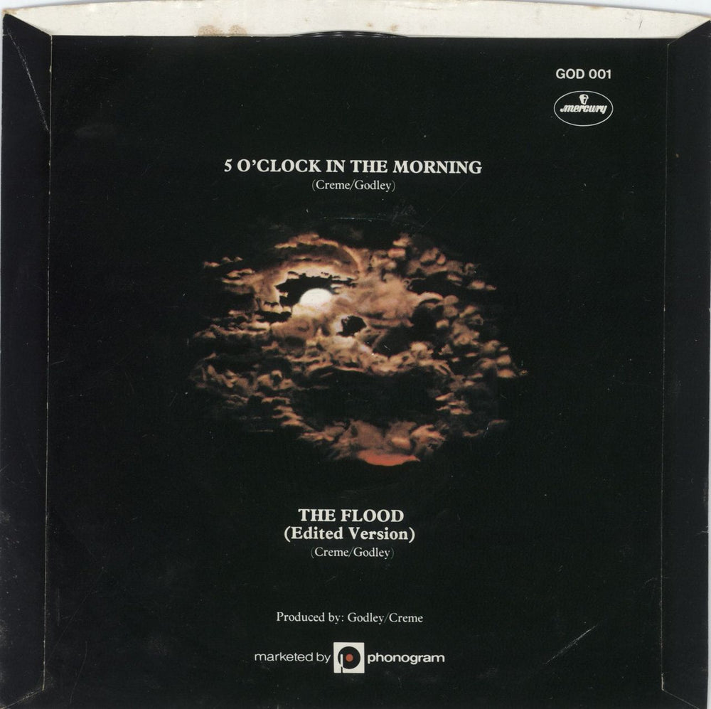 Godley & Creme 5 O'Clock In The Morning UK 7" vinyl single (7 inch record / 45)
