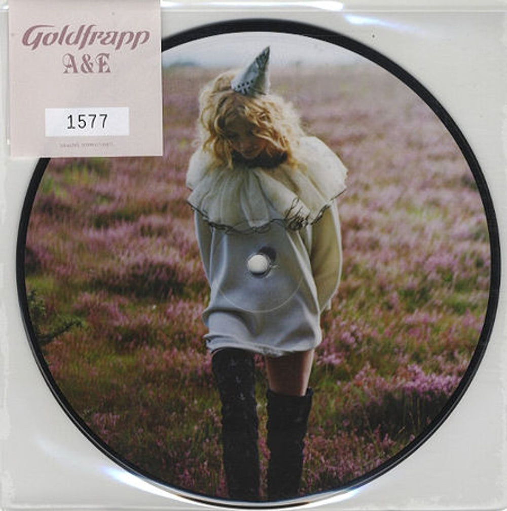 Goldfrapp A&E UK 7" vinyl picture disc (7 inch picture disc single) MUTE389