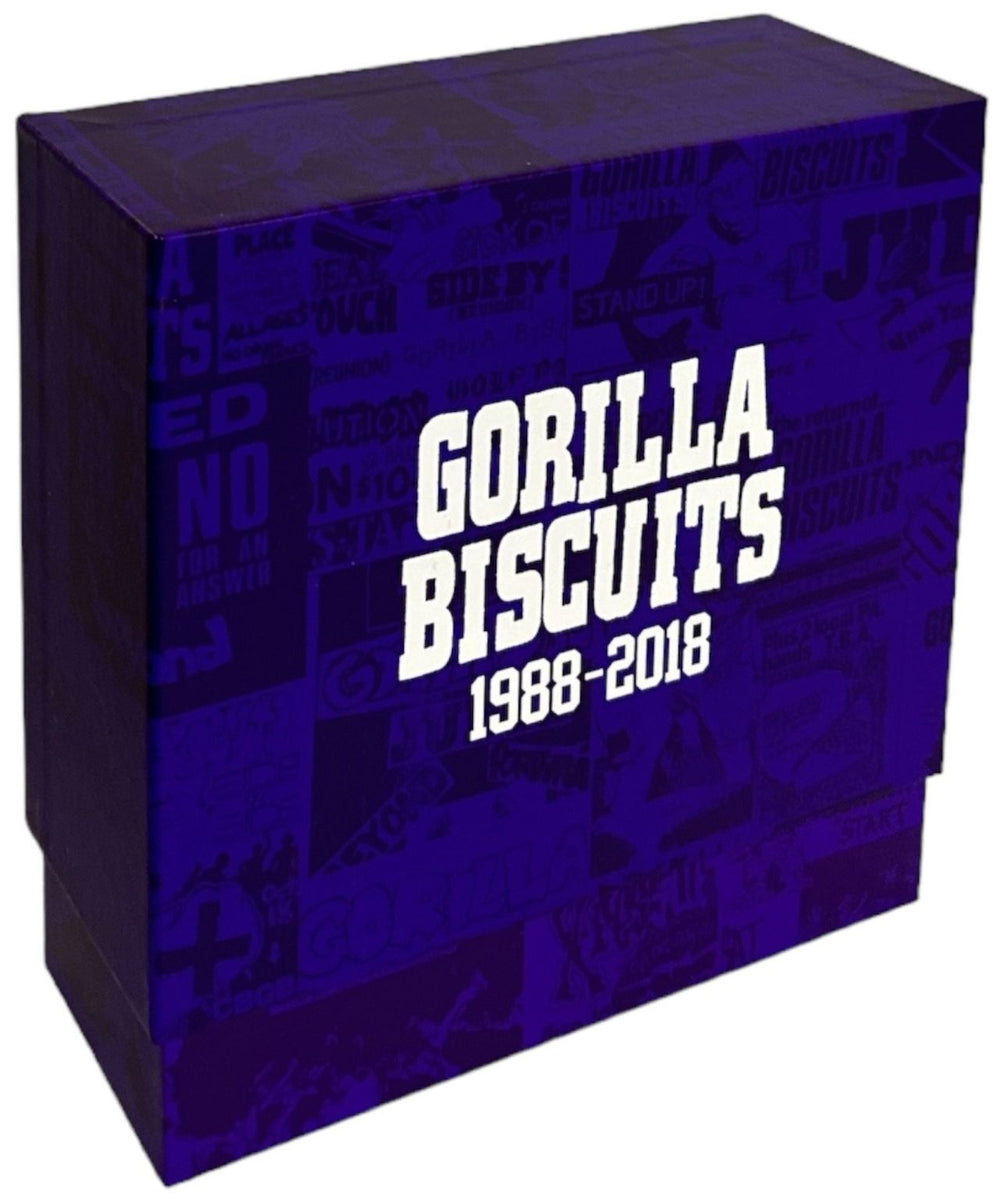 Gorilla Biscuits Gorilla Biscuits 1988-2018 - Purple Vinyl + Toy US 7" single box set REVELATION:4