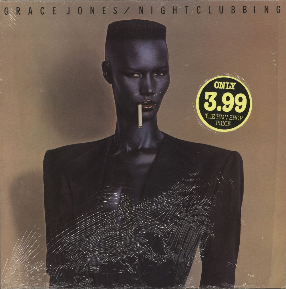 Grace Jones Nightclubbing + Shrink UK vinyl LP album (LP record) ILPS9624