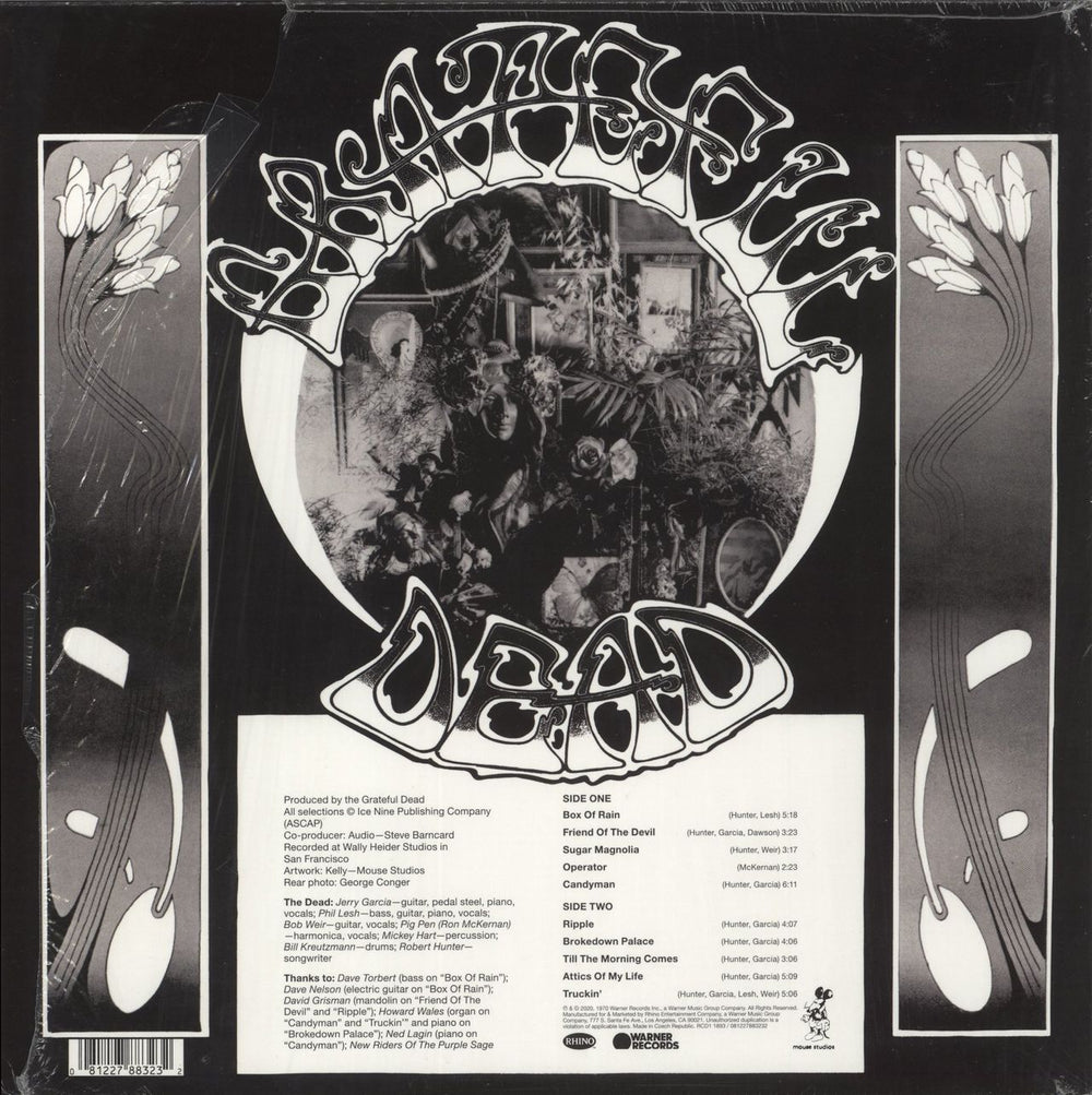 Grateful Dead American Beauty - Limeade Coloured Vinyl UK vinyl LP album (LP record) 081227883232