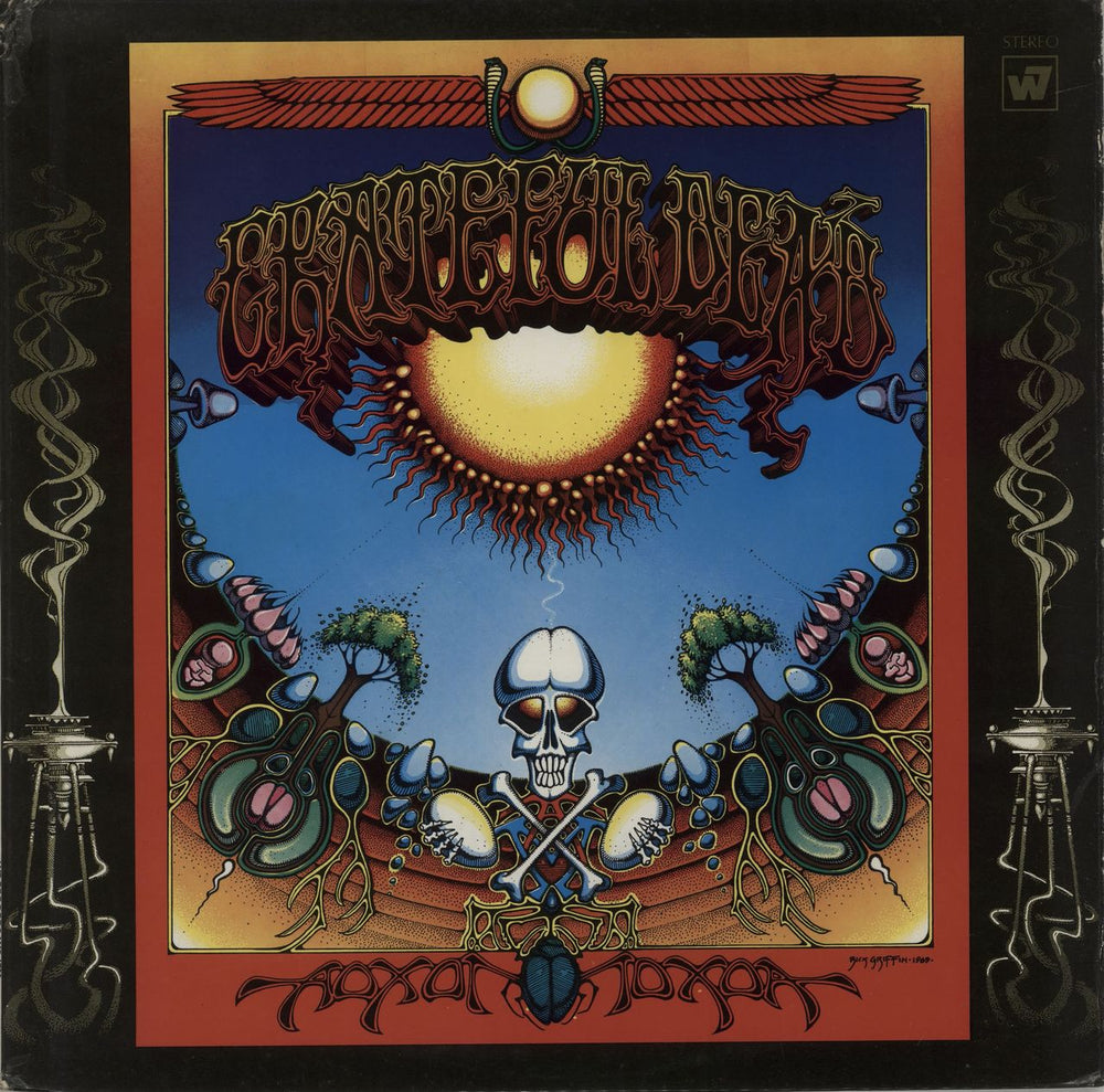 Grateful Dead Aoxomoxoa - Green Label - Laminated Sleeve UK vinyl LP album (LP record) K46027