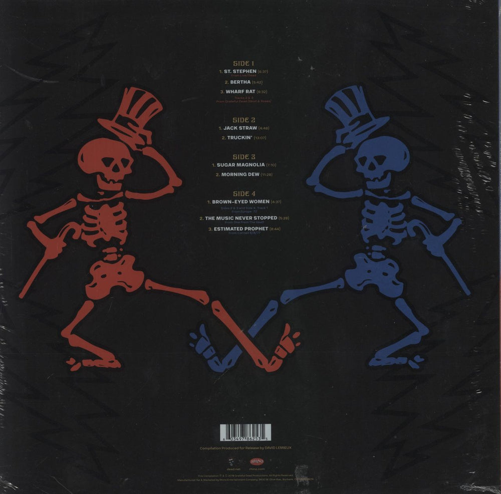 Grateful Dead Best Of The Grateful Dead Live: Volume 1 US 2-LP vinyl record set (Double LP Album) 603497862535