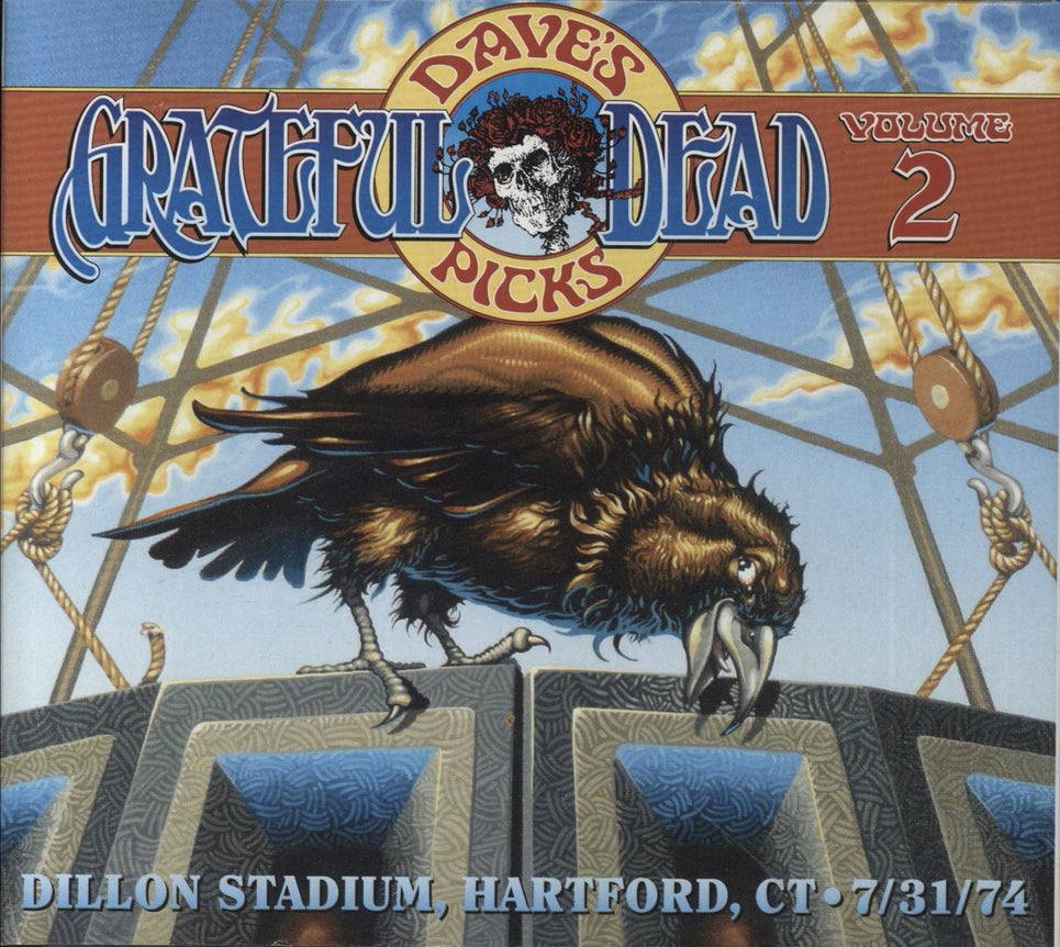 Grateful Dead Dave's Picks Volume 2: Dillon Stadium, Hartford, CT 7/31/74 + Bonus Disc US 4-CD album set R2529204