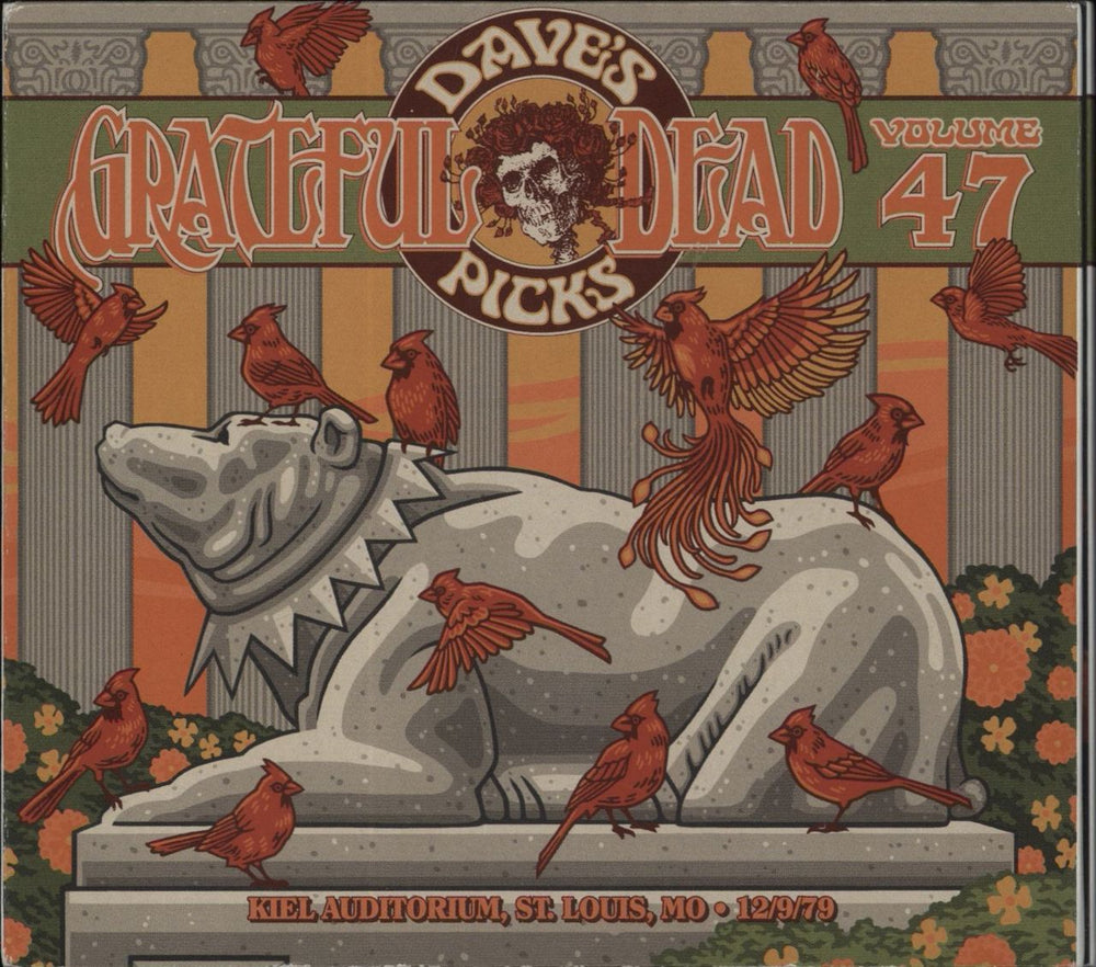 Grateful Dead Dave's Picks, Volume 47 (Kiel Auditorium, St. Louis, MO 12/9/79) US 3-CD album set (Triple CD) R2712510