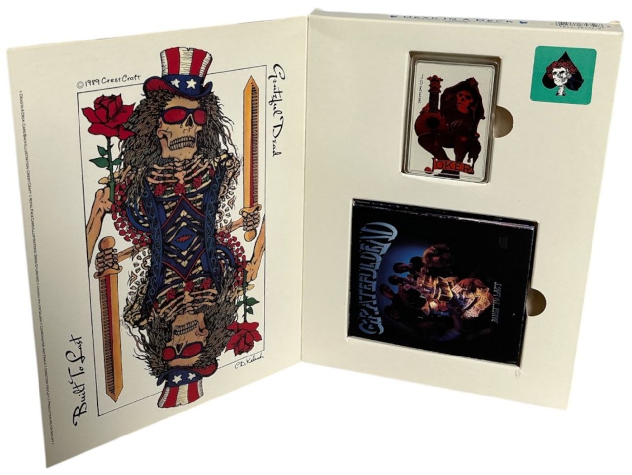 Grateful Dead Dead In A Deck US box set GRDBXDE102095