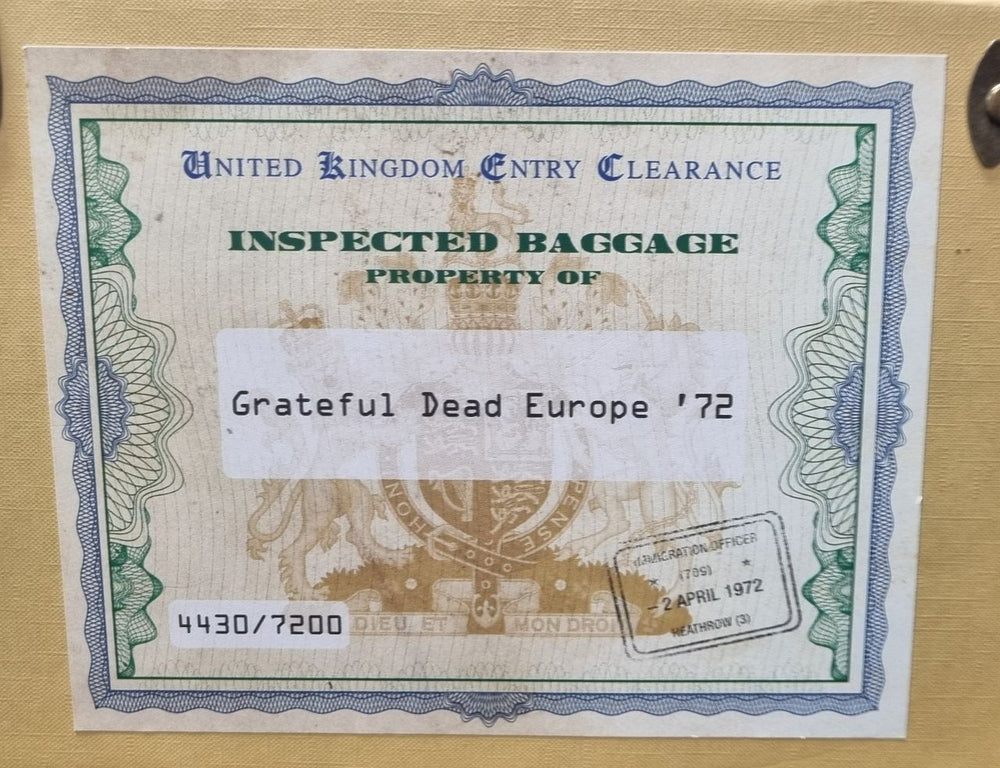 Grateful Dead Europe '72: The Complete Recordings - 73CDs US CD Album Box Set