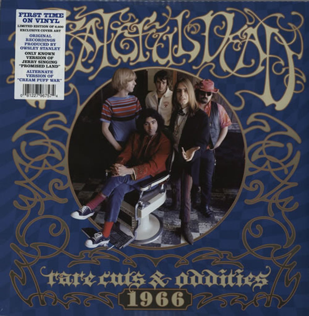 Grateful Dead Rare Cuts & Oddities 1966 - Record Store Day US 2-LP vinyl record set (Double LP Album) R1-534703