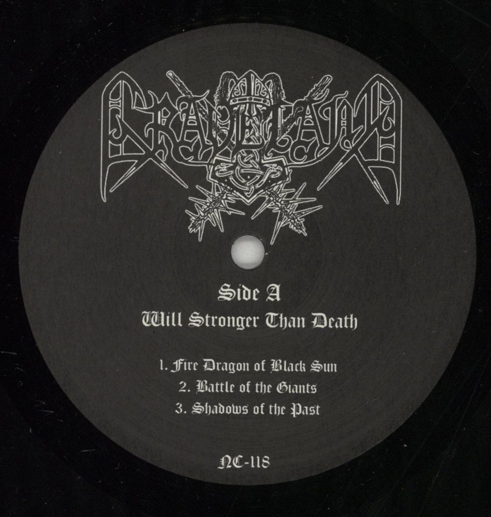 Graveland Will Stronger Than Death German vinyl LP album (LP record) 2RJLPWI868111