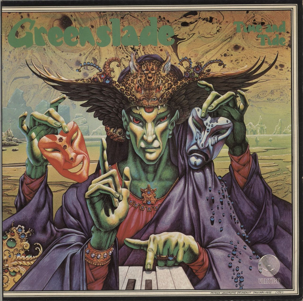 Greenslade Time And Tide - EX Dutch vinyl LP album (LP record) 6370113