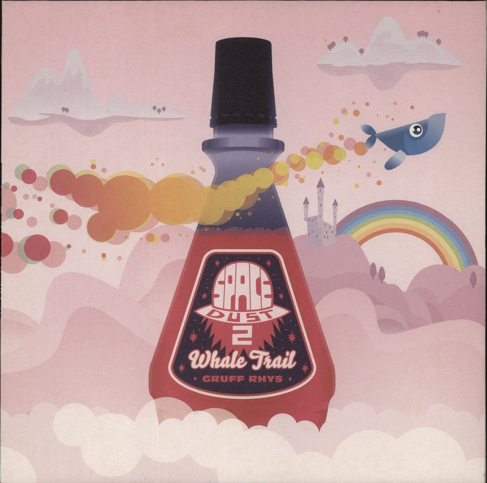 Gruff Rhys Space Dust #2 / Whale Trail UK 12" vinyl single (12 inch record / Maxi-single) OVNI007
