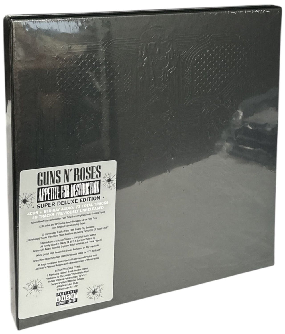 Guns N Roses Appetite For Destruction: Super Deluxe Edition - Sealed UK CD Album Box Set 00602567523758