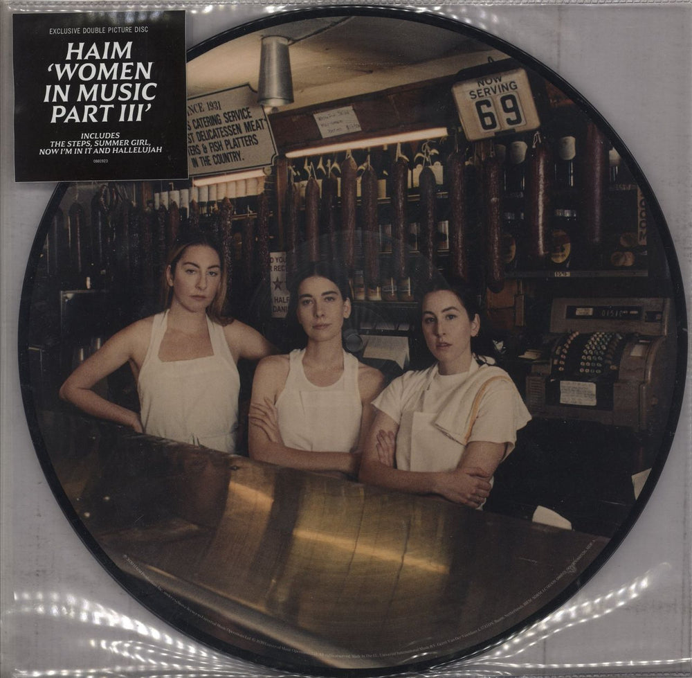 Haim Women In Music Part III - Double Picture Disc UK picture disc LP (vinyl picture disc album) 602508819230