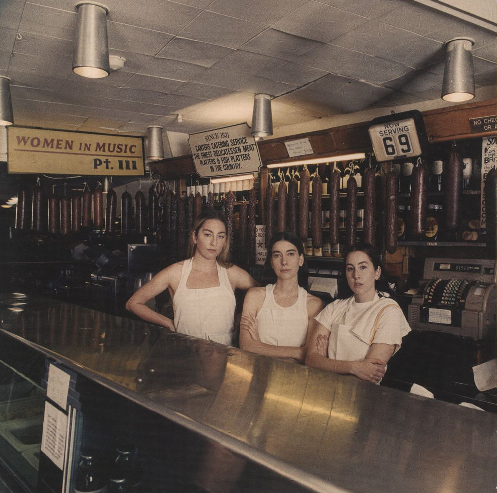 Haim Women In Music Pt. III UK 2-LP vinyl record set (Double LP Album) 602508138171