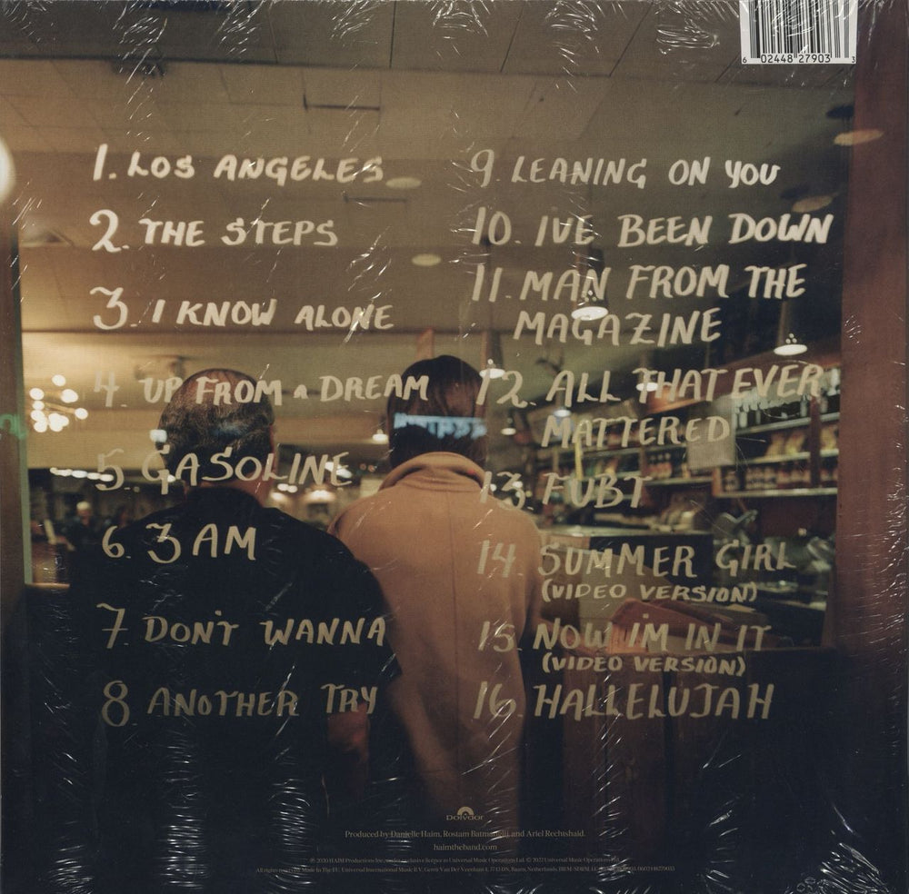 Haim Women In Music Pt. III - Webstore Exclusive - Lime Green Vinyl UK 2-LP vinyl record set (Double LP Album) 602448279033