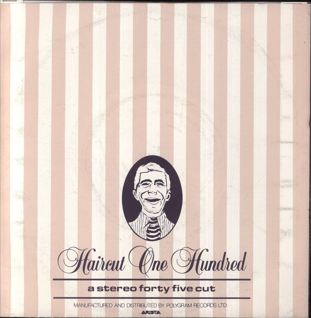 Haircut 100 Favourite Shirts (Boy Meets Girl) UK 7" vinyl single (7 inch record / 45)