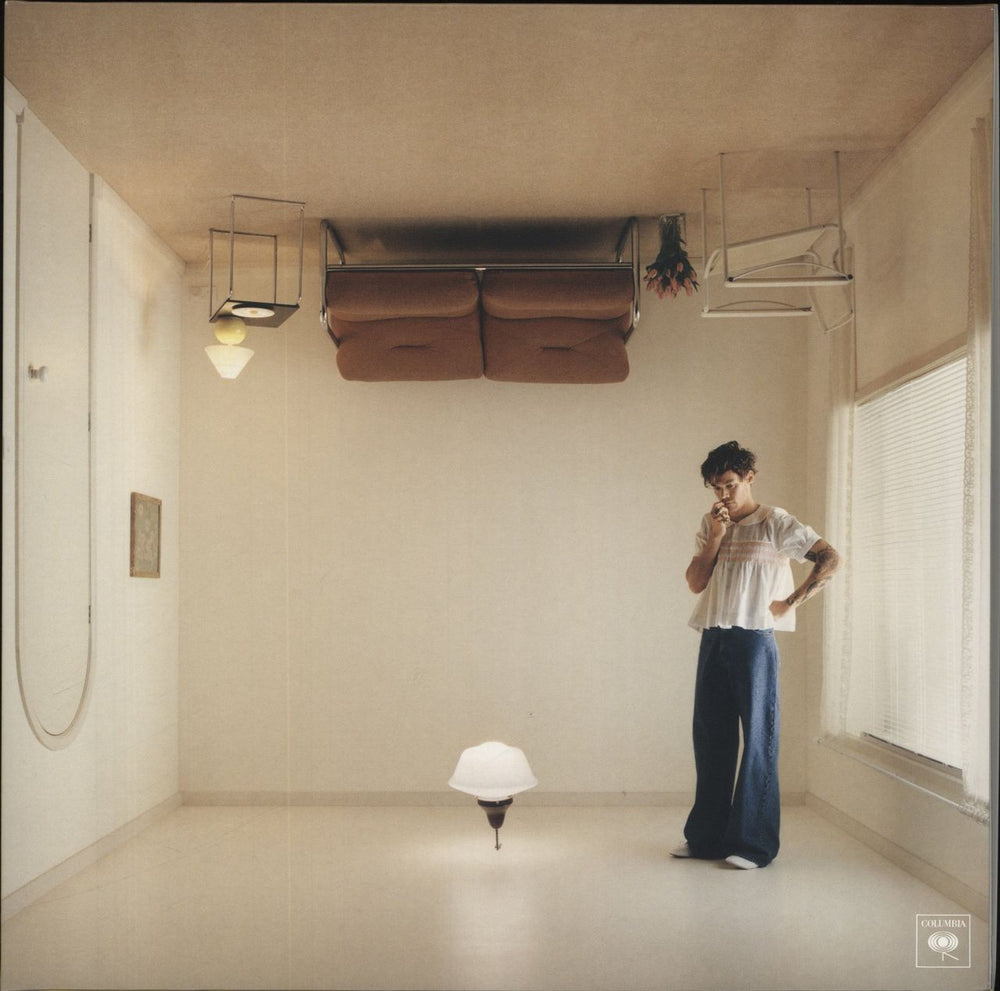 Harry Styles Harry's House - 180gm Yellow Vinyl UK vinyl LP album (LP record) 196587081416