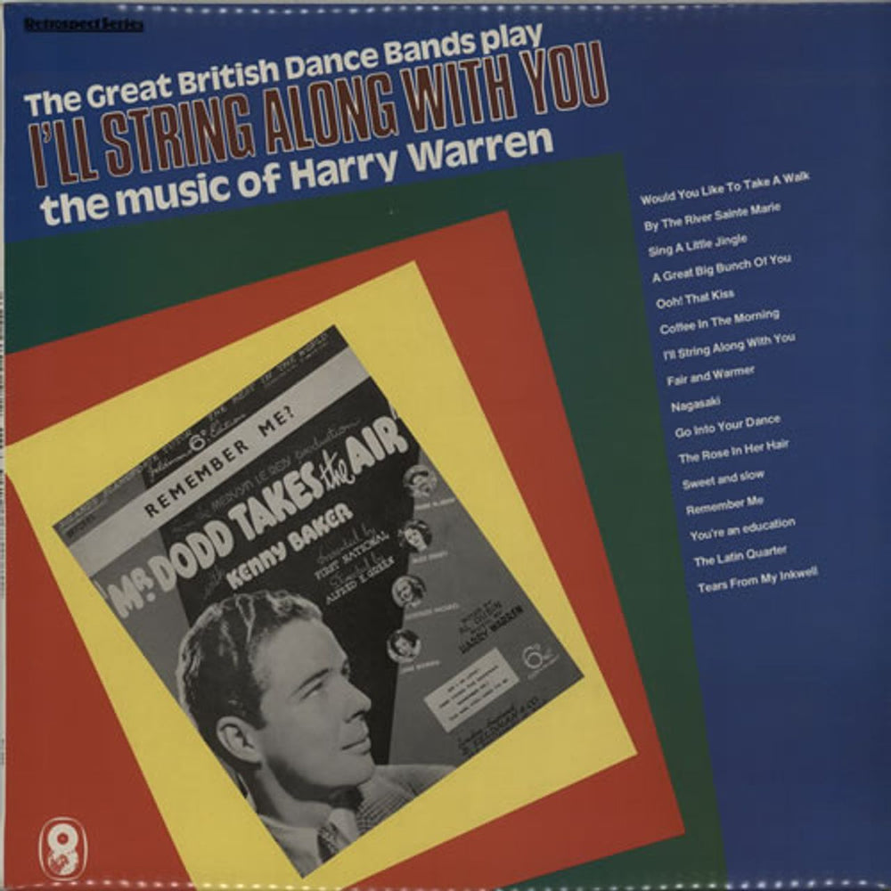 Harry Warren I'll String Along With You UK vinyl LP album (LP record) SH299