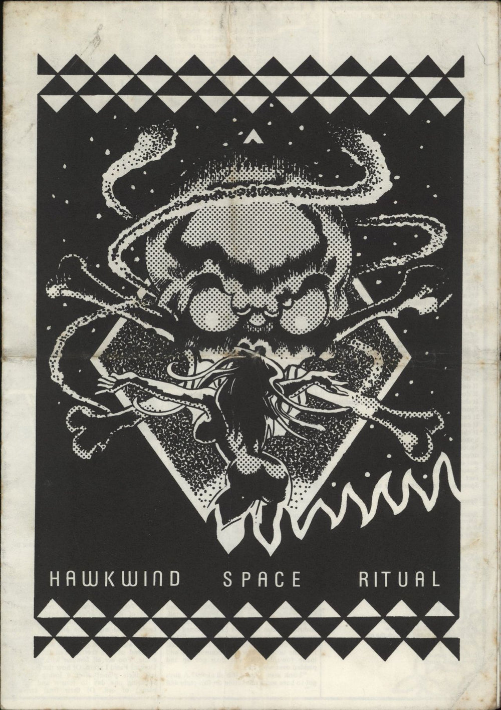 Hawkwind Space Ritual UK tour programme TOUR PROGRAMME