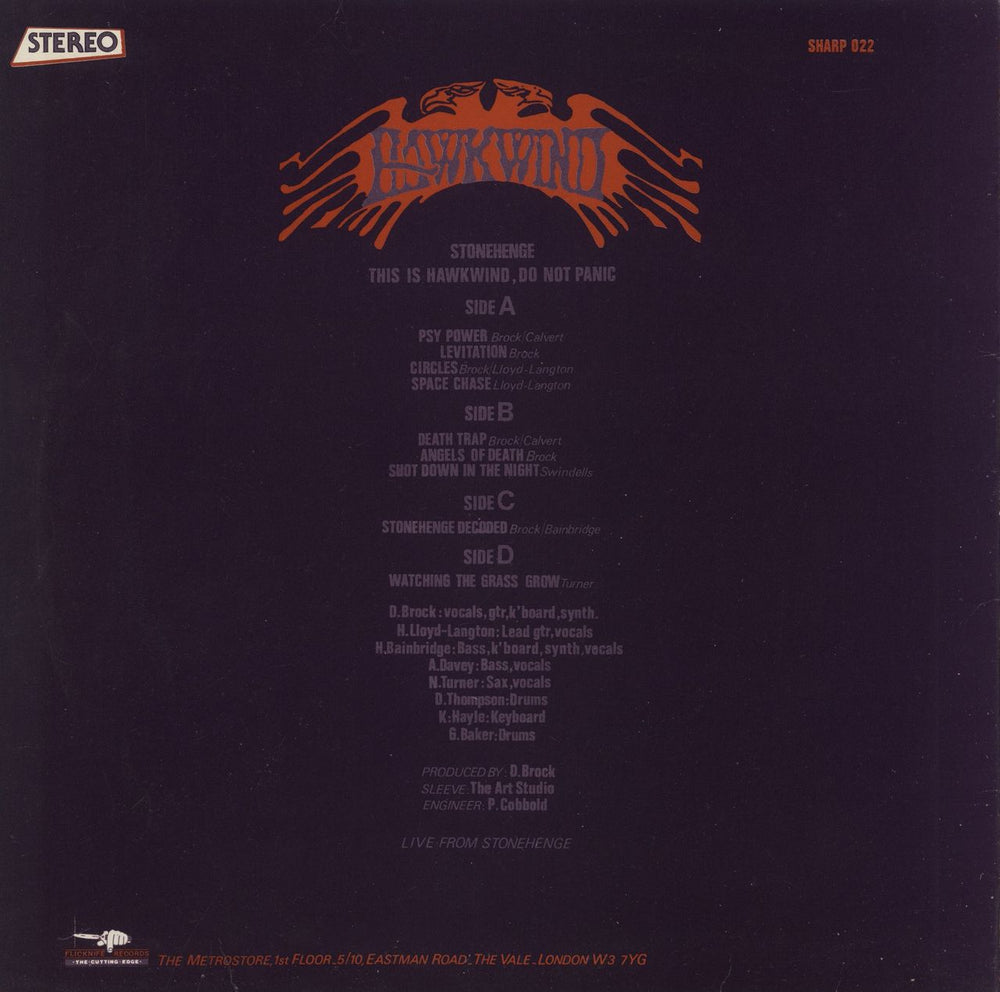 Hawkwind This Is Hawkwind, Do Not Panic - 2nd UK 2-LP vinyl record set (Double LP Album)