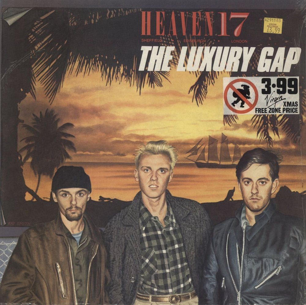 Heaven 17 The Luxury Gap + shrink UK vinyl LP album (LP record) V2253