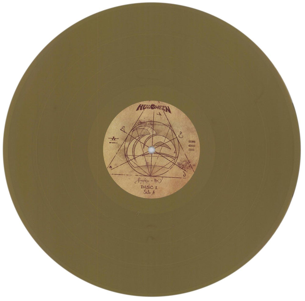 Helloween Helloween - Gold Vinyl - Sealed UK 2-LP vinyl record set (Double LP Album) HLO2LHE841397