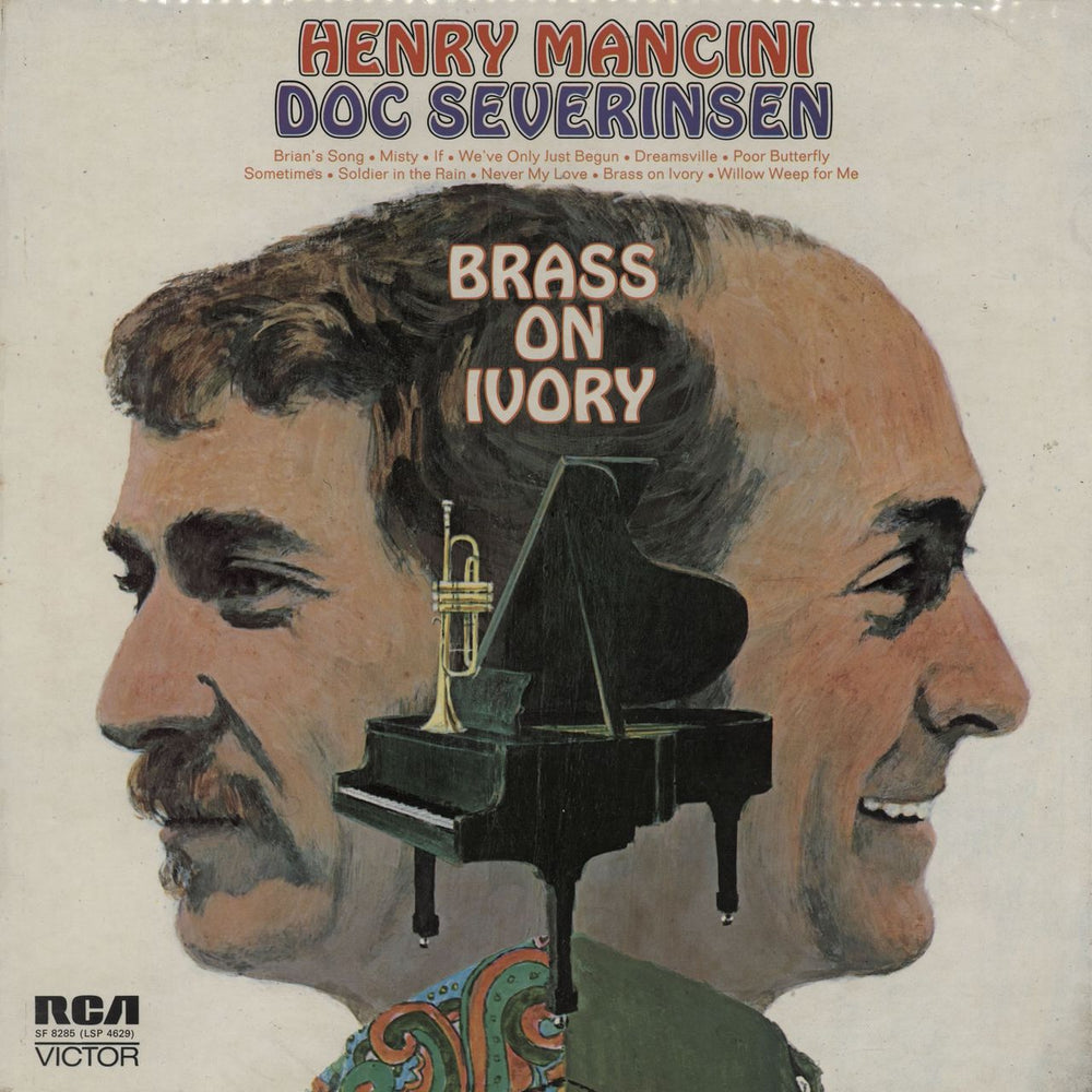 Henry Mancini Brass On Ivory UK vinyl LP album (LP record) SF8285