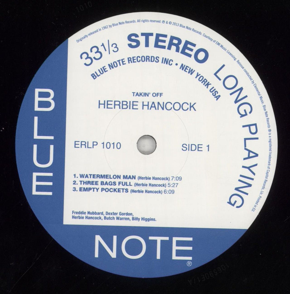 Herbie Hancock Takin' Off UK vinyl LP album (LP record) HHALPTA854442