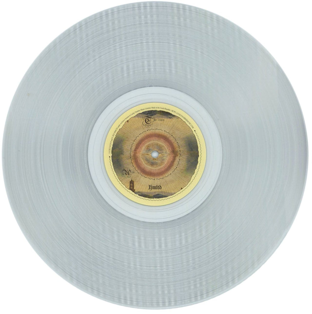 HMLTD The Worm - Clear Vinyl - Autographed Print UK vinyl LP album (LP record) 03YLPTH878801