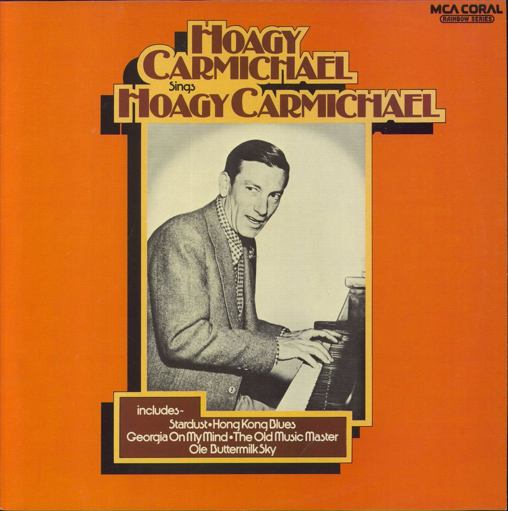 Hoagy Carmichael Sings Hoagy Carmichael UK vinyl LP album (LP record) CDL8019