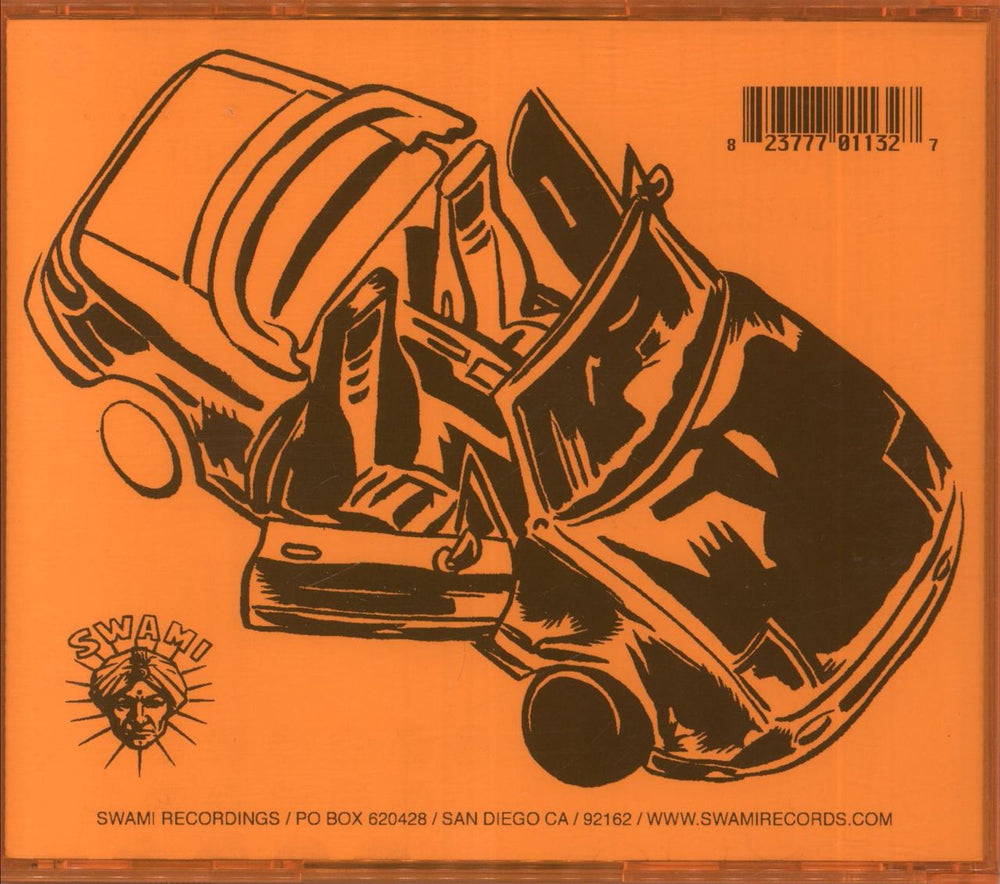 Hot Snakes Automatic Midnight - Orange Jewel Case US CD album (CDLP)