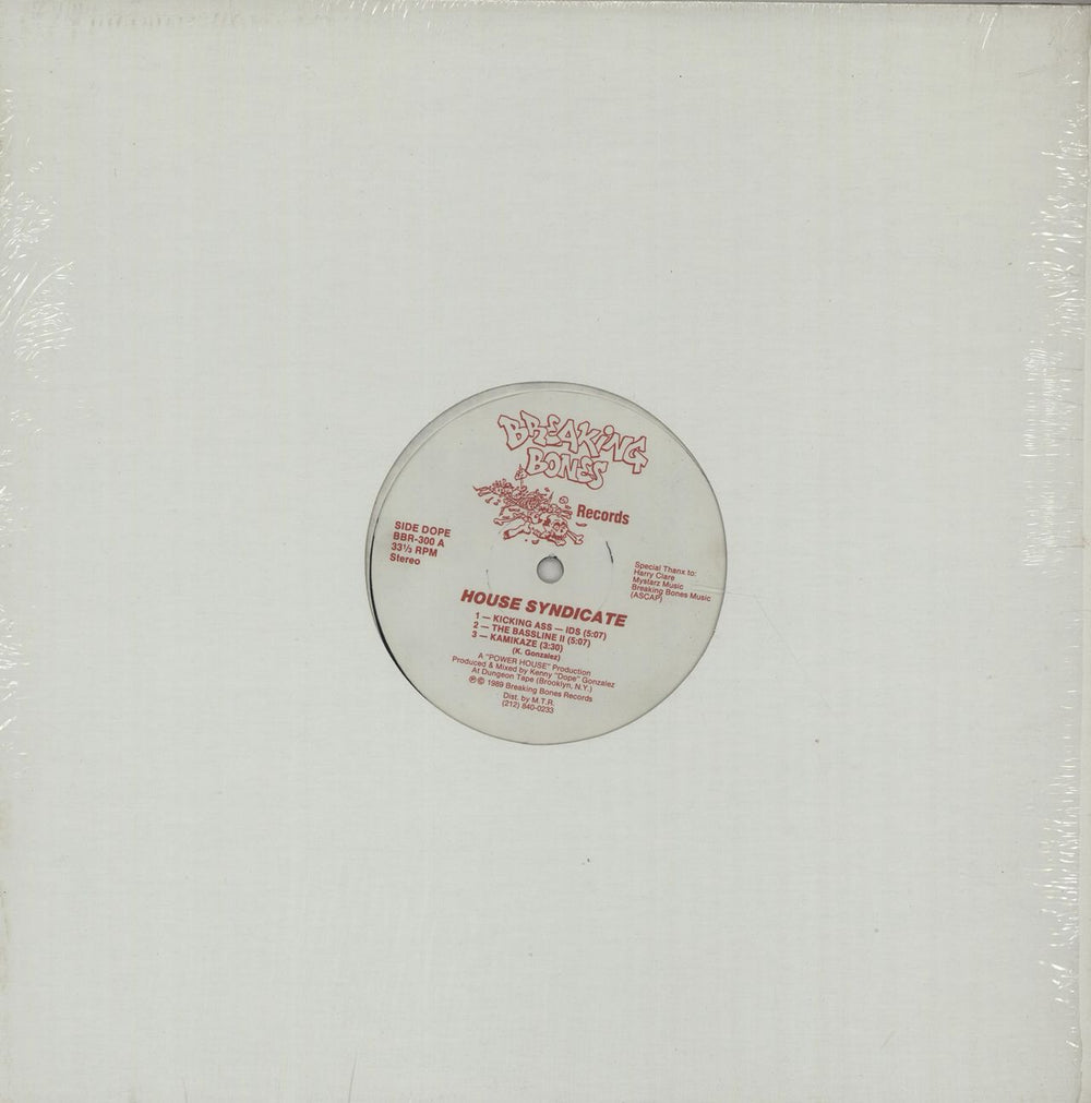 House Syndicate Kicking Ass - IDS US 12" vinyl single (12 inch record / Maxi-single) BBR-300